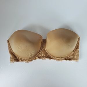 Calvin Klein nude strapless bra 36D